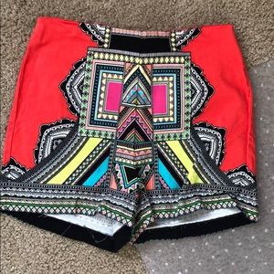 Fun girly high waisted shorts